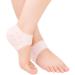 Silicone Heel Sleeve Socks - Gel Pads for Heel Pain Relief | Plantar Fasciitis Support - Buy Online on GoSupps.com