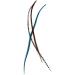 Real Aqua Naturals Feather Hair Extensions - Set of 3 Feathers - Buy Online on GoSupps.com