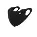 NAERTFD sun protection mask summer lady's full face-sun protection mask breathable ice-porridge veil outdoor sports sun protection mask Black-Average Size