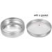 1Pc Silver Small Aluminum Tin Can with Lid Metal Round Tins Containers Screw Lid Round Tin Jar Container Bottle for Cosmetic Lip Balm Cream(50g) Refillable Containers Jars Tools and Accessories - Buy Online on GoSupps.com