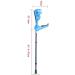 ATHUAHLR Forearm Crutches Adjustable Cane Height Adjustable Elbow Walking Crutches Light Easy Carry Aluminum Alloy Forearm Crutch for Men/Women Open Cuff Crutches with Comfort Grip Lightweight Arm Red - Buy Online on GoSupps.com