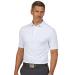 IBKUL Men's Athleisure Wear Sun Protective UPF 50+ Icefil Cooling Tech Cooling Short Sleeve Polo 94199 Color: White - Print: Solid Medium
