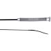 Horze Ashton Dressage Whip | Gel Handle | Black | 40 US (100cm EU) - Buy Online on GoSupps.com