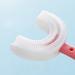 LandVK U-Shaped Silicone Toothbrush for Kids 2-6 Years - Pack of 2 (Multicolor) | Manual Whitening & Mouth-Cleaning Brush - Buy Online on GoSupps.com