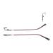 Jingyun 1 Pair Metal Eyeglasses Replacement Glasses Spare Eyeglass Frames Temple Glasses Arms Legs for Adults No Card Slot-K06