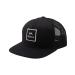 RVCA Boys' Adjustable Snapback Trucker Hat One Size Boys Rvca Trucker/Black