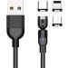 BoxWave Cable for Tandem t:Slim X2 Insulin Pump - MagnetoSnap AllCharge USB Type-C & Micro USB Charging Cable - Jet Black - Buy Online on GoSupps.com