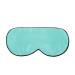 Sleep Mask 100% Mulberry Silk Eye Mask for Travel Sleeping with Adjustable Straps Both Side Silk Super Soft and Smooth Best Night Blinder Eyeshade Cover for Men Women Kids - Mint Green