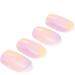 Coffin False Nails Short Fake Nails Natural Gradient Press on Nails Bellarina Acrylic Stick on Nails 24pcs for Women and Girls (Color : 2 Size : Free size) 1 count (Pack of 1) 2 - Buy Online on GoSupps.com