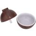 Aromatherapy Diffuser 130ml USB Mini Aroma Essential Oil Diffuser Cool Mist Humidifier Air Humidifier with 7 Ambient LED for Office Desktop Home Bedroom Living Room Study Yoga Spa(Dark Wooden Grain) - Buy Online on GoSupps.com