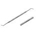 Stainless Steel Double Head Nail Groove Scoop - Nail Cuticle Pedicure Tool - Buy Online on GoSupps.com