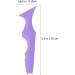 BESPORTBLE Silicone Beauty Ruler Eye Shadow Makeup Organizer Bag Eyeshadow Eyebrow Trimming Travel Violet - Buy Online on GoSupps.com