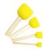 60pcs Assorted Round Paint Foam Sponge Brush Set Painting Tools  Brush Set - Great for Kids Arts and Crafts  Stencils  Painting - Buy Online on GoSupps.com