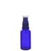Blue glass bottle blue glass bottle with blue atomizer Kosmetex spray bottle glass bottle with pump atomizer 30 ml