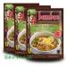 BAMBOE BUMBU INSTANT SOTO DAGING/BAMBOE INDONESIAN INSTANT SPICES FOR BEEF SOTO SOUP HALAL (3X 40g) - Buy Online on GoSupps.com