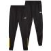 TAPOUT Boys Sweatpants 2 Pack Active Tricot Jogger Pants (Size: 4-16) Black/Grey 14-16