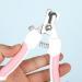 PSGS Professional Pet Nail Clippers Dog Cat Stainless Steel Two-Color Labor-Saving Nail Clippers Convenient Beauty Cleaning Supplies (Color : Give Sharpener Pink) - Buy Online on GoSupps.com