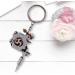 Mini Tattoo Machine Key Chain - Portable Gun Model Pendant Necklace for Artists - Grey (5.7 x 1.6 in) - Buy Online on GoSupps.com