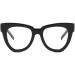 Fuqinqingoz Oversized Cat Eyes Anti-Blue Light Reading Glasses - Stylish +100 Black Computer Glasses for Eye Protection - Buy Online on GoSupps.com