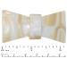 French Amie Classy Bow Cream Ivory & White Tokyo Handmade Celluloid Acetate Hair Clip Barrettes - Set of 2 - Buy Online on GoSupps.com