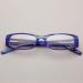 Fuqinqingoz Classic blue light blocking reading glasses clear view presbyopia glasses small computer readers flat light levels (color: blue size: +0.00) +0.00 Blue