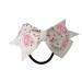 Dance Hair Bow with Pink Ballet Slippers  Dance Hair Accessories- Dance Elastics - Gift For Dance Recitals  Birthday or Just Because