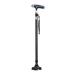 Crutches for The Elderly Four-Legged Telescopic Elderly Aluminum Alloy Lightweight Multifunctional Cane Cane with Light and Non-Slip Walking Stick (Color : B) Smooth Sailing