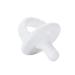 Itzy Ritzy Sweetie Soother Pacifier Set of 3 - Silicone Newborn Pacifiers with Collapsible Handle, Two Air Holes for Safety - Coffee & Cream, White/Tan/Brown - Ages Newborn & Up - 1 Count - Buy Online on GoSupps.com