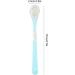 Premium Tongue Cleaner Brush - Silicone Tongue Scraper & Toothbrush for Effective Oral Care - Blue - Buy Online on GoSupps.com