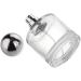 50ml Clear Empty Round Glass Perfume Spray Bottle - Spherical Cap - Buy Online on GoSupps.com