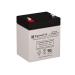 Acme Security Systems BPS Alarm Battery 12V 5AH F1 SLA Battery Replacement