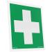 Medical Care Characters DIN EN ISO 7010 | PVC Plate with Foam Adhesive | First Aid Sign 15x15 cm - Buy Online on GoSupps.com