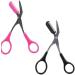 TDST Set of 2 Trimming and Shaping Eyebrow Scissors Kit for Women - Pink Black dtbs22 Beauty Supplies - Buy Online on GoSupps.com