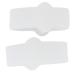 Healeved Thumb Protector Pair 2 Separator for Bunion Gel Bunion Spreader Straighter Splitter Splitter Orthotics White Foot Protector Gel Bunion Gel Bunion Toe Spreader