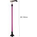 Telescopic Non Slip Crutches Crutch Height Adjustable Cane Telescopic Aluminum Walking Stick Triangle Base Portable Stick 68-92cm crutch-11.19 for Arthritis Elderly Seniors & Handicap The New - Buy Online on GoSupps.com