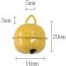 AvoDovA 16 Pcs Small Jingle Bells 20mm Craft Bells in 16 Colors Pet Pendant Bells Pet Collar Bells for Necklace Collar DIY Bells Mini Bells Decorative Bells for Craft and Decoration - Buy Online on GoSupps.com