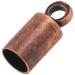Mandala Crafts Metal Glue-in Barrel End Caps Kit for Kumihimo Jewelry - 4mm Leather Cord Findings - Buy Online on GoSupps.com