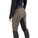 FUAIOKT Horse Riding Pants for Women Tights Exercise Breeches High Waist Sports Riding Gym Yoga Leggings Equestrian Trousers Coffee Small