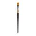 KINGART Original Gold 9930 Series, Golden Taklon Oval Floral Petal Artist Brush (8), Black 8 Black
