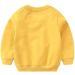 Taigood Boys Cotton Sweatshirt | Long Sleeve T-Shirt Pullover | Ages 1-7 Years | Yellow | Autumn/Winter - Buy Online on GoSupps.com
