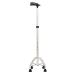 Crutches Elderly Four-legged Walking Stick Walking Aid Cane Elderly Crutches Walking Stick Walker Telescopic Aluminium Alloy Auxiliary crutch Yearn for Run forward