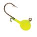 Kalin's Triple Threat Wire Keeper Crappie Jig Chartreuse 1/16 OZ - #2 Hook