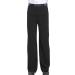 BOZEVON Men's Classic Black Latin Dance Costumes Performance Dancing Shirt & Pants Jazz Outfits Trousers M