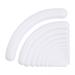 Colcolo 3x 20 pieces of replacement pads for eyelash pliers easy to install durable durable soft make -up tool cosmetic accessories white