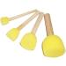 60pcs Assorted Round Paint Foam Sponge Brush Set Painting Tools  Brush Set - Great for Kids Arts and Crafts  Stencils  Painting - Buy Online on GoSupps.com