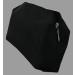 Black Plain Cosmetic Bag | Small Toiletry & Make-Up Bag for Travel | International Shipping Available - Buy Online on GoSupps.com