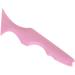 LALAFINA Silicone Beauty Ruler Cosmetology Supplies Eyelash Comb Makeup Supply Multifunction Travel Eyeliner Pink