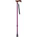 Adjustable Crutches Walking Stick Aluminum Alloy Non-Slip Canes Retractable Cuff Crutches Practical/Blue (Purple) Bathing in Sunlight Black - Buy Online on GoSupps.com