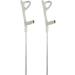 Aluminium Forearm Crutches Adjustable Crutches Assisted Walking Walker Two Pack Smooth Sailing - Buy Online on GoSupps.com