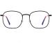 Ltsrll Oversized Metal Reading Glasses | Stylish Square Blue Light Blocking Readers | Anti-Glare Filter | Black +100 - Buy Online on GoSupps.com